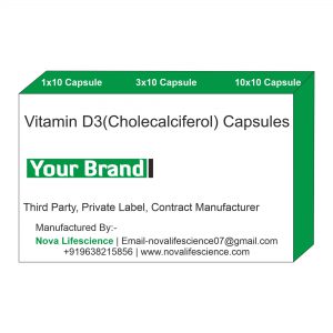 Vitamin D3(Cholecalciferol) Capsules